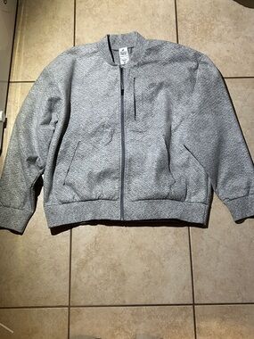 NWOT NIKE TECH PACK THERMA GRAY BOMBER JACKET MENS SIZE XL DQ4268-084 WIND OG